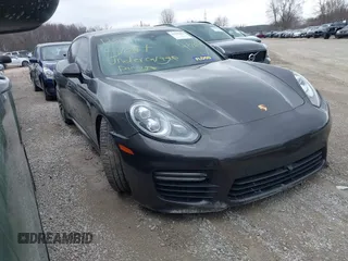 2014 Porsche Panamera GTS with VIN WP0AF2A73EL083133, listed as a IAAI auction lot 41945656 with 75,701 mi miles and . Bid and sale history available at DreamBid. Image 1.