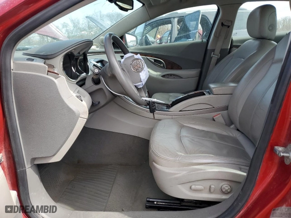 2012 Buick LaCrosse Leather with VIN 1G4GC5ER8CF297803, listed as a Copart auction lot 51279375 with 150,688 mi miles and Salvage Title. Bid and sale history available at carsss.com. Image 7.