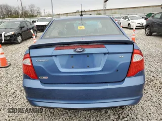 2010 Ford Fusion SE with VIN 3FAHP0HAXAR267083, listed as a Copart auction lot 52255395 with 0 mi miles and Salvage Title. Bid and sale history available at carsss.com. Image 6.
