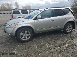 2005 Nissan Murano SL with VIN JN8AZ08T95W304834, listed as a Copart auction lot 77152364 with 67,344 mi miles and Salvage Title. Bid and sale history available at carsss.com. Image 1.