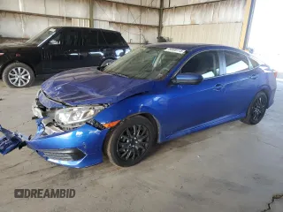 2017 Honda Civic LX z VIN 19XFC2F55HE044966, wystawiony jako Copart lot #56800115 z przebiegiem 67 561 mil mil oraz Szkoda całkowita • Salvage title. Historia ofert i sprzedaży dostępna na DreamBid. Obrazek 1.