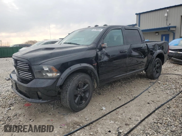 2019 Ram 1500 Tradesman z VIN 1C6RR7KT9KS747897, wystawiony jako Copart lot #51768825 z przebiegiem 74 090 mil mil oraz Czysty tytuł • Clean title. Historia ofert i sprzedaży dostępna na DreamBid. Obrazek 1.