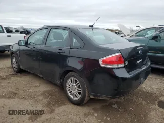 2008 Ford Focus SE with VIN 1FAHP35N98W244782, listed as a Copart auction lot 50987485 with 163,350 mi miles and Salvage Title. Bid and sale history available at carsss.com. Image 2.