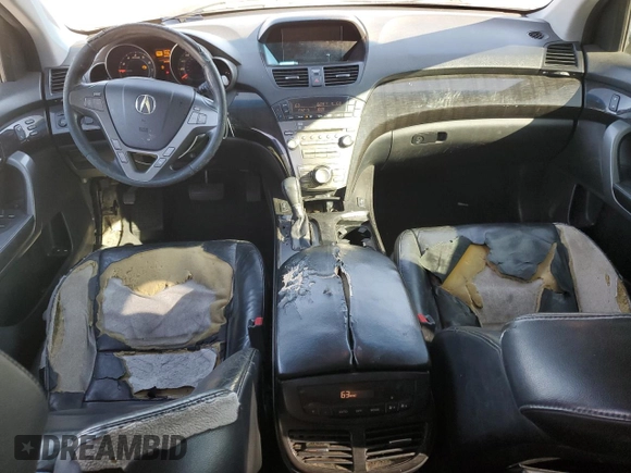 2008 Acura MDX Tech Pkg with VIN 2HNYD28368H520450, listed as a Copart auction lot 49110035 with 201,285 mi miles and Salvage Title. Bid and sale history available at carsss.com. Image 8.