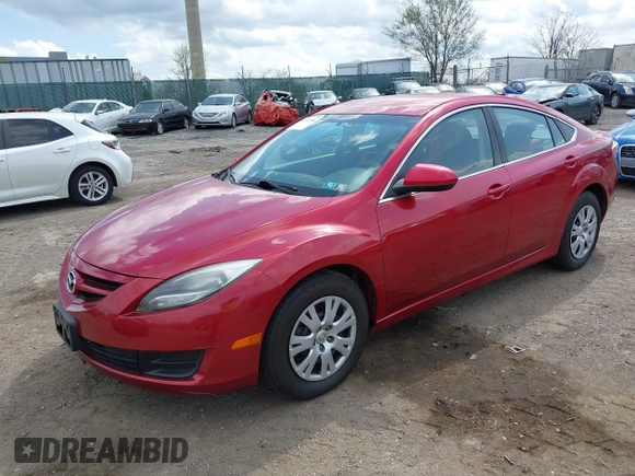 2013 Mazda 6 i Sport with VIN 1YVHZ8BH8D5M04788, listed as a IAAI auction lot 41932156 with 175,988 mi miles. Bid and sale history available at carsss.com. Image 2.