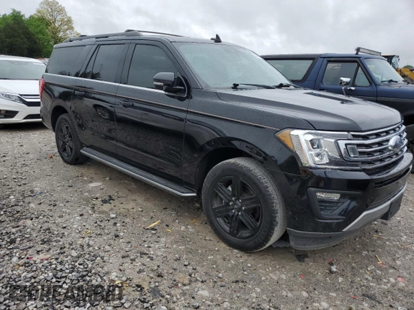 2020 Ford Expedition Max XLT with VIN 1FMJK1HT5LEA92969, listed as a Copart auction lot 53988105 with 169,483 mi miles and Clean Title. Bid and sale history available at DreamBid. Image 4.