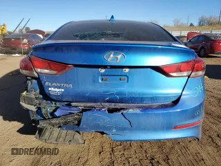 2018 Hyundai Elantra SEL with VIN 5NPD84LF7JH339344, listed as a Copart auction lot 83004364 with 96,800 mi miles and Salvage Title. Bid and sale history available at DreamBid. Image 6.