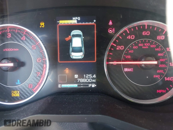 2019 Subaru Impreza Special Sports with VIN 4S3GTAJ69K1750606, listed as a IAAI auction lot 42087978 with 78,800 mi miles and . Bid and sale history available at DreamBid. Image 7.