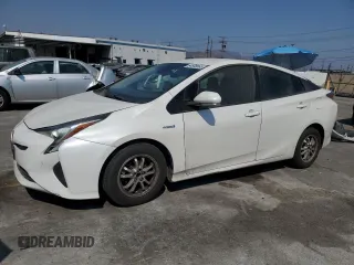 2018 Toyota Prius Two with VIN JTDKBRFUXJ3074723, listed as a Copart auction lot 64808665 with 253,283 mi miles and Salvage title. Bid and sale history available at DreamBid. Image 1.