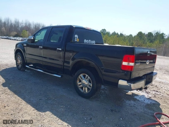 2008 Ford F-150 XLT with VIN 1FTPW12V68FB66012, listed as a IAAI auction lot 41790155 with 206,549 mi miles. Bid and sale history available at carsss.com. Image 3.