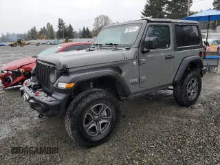 2020 Jeep Wrangler Willys с VIN 1C4GJXAN8LW228943, выставлен на аукционе Copart как лот 78212514 с пробегом 46 112 миль миль и Списание • Salvage title. История ставок и продаж доступна на DreamBid. Изображение 1.