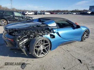 2019 BMW i8 z VIN WBY2Z6C50KVG98108, wystawiony jako Copart lot #78229043 z przebiegiem 31 133 mil mil oraz Szkoda całkowita • Salvage title. Historia ofert i sprzedaży dostępna na DreamBid. Obrazek 3.