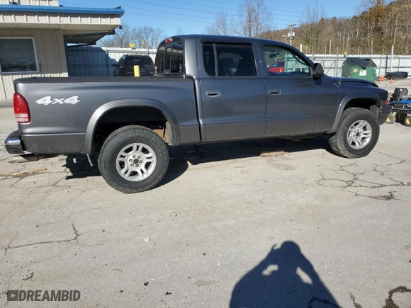 2004 Dodge Dakota Sport with VIN 1D7HG38K94S556894, listed as a Copart auction lot 79743994 with 174,933 mi miles and Salvage Title. Bid and sale history available at carsss.com. Image 3.