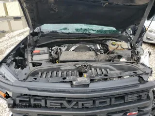 2022 Chevrolet Silverado 1500 Custom Trail Boss with VIN 3GCPDCED6NG597500, listed as a Copart auction lot 59104274 with 74,498 mi miles and Non Repairable. Bid and sale history available at DreamBid. Image 11.