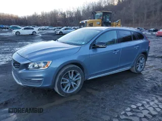 2018 Volvo V60 Cross Country with VIN YV440MWK9J2053297, listed as a Copart auction lot 43682195 with 66,029 mi miles and Salvage Title. Bid and sale history available at carsss.com. Image 1.