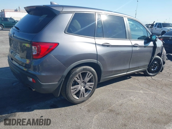 2019 Honda Passport EX-L with VIN 5FNYF7H58KB006501, listed as a IAAI auction lot 41752416 with 60,820 mi miles and . Bid and sale history available at carsss.com. Image 4.