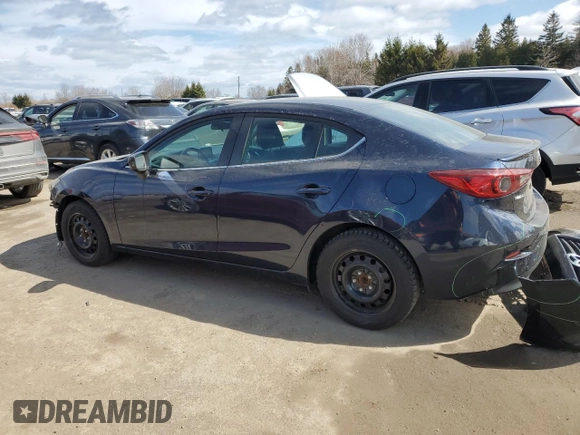 2015 Mazda 3 i Touring with VIN 3MZBM1V77FM191444, listed as a Copart auction lot 51782465 with 100,266 mi miles and Clean Title. Bid and sale history available at DreamBid. Image 2.