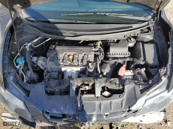 2014 Honda Civic Coupe LX with VIN 2HGFG3B57EH505523, listed as a Copart auction lot 48161055 with 78,045 mi miles and Salvage Title. Bid and sale history available at carsss.com. Image 12.