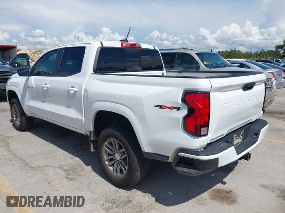 2024 Chevrolet Colorado 4WD LT with VIN 1GCPTCEKXR1125158, listed as a IAAI auction lot 42490696 with 19,647 mi miles and . Bid and sale history available at DreamBid. Image 3.