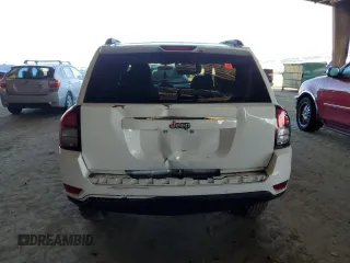 2015 Jeep Compass Sport with VIN 1C4NJCBA7FD190925, listed as a Copart auction lot 49669085 with 164,616 mi miles and Salvage Title. Bid and sale history available at carsss.com. Image 6.