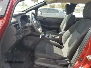 2020 Nissan LEAF SV Plus with VIN 1N4BZ1CPXLC306404, listed as a Copart auction lot 49684355 with 39,632 mi miles and Salvage Title. Bid and sale history available at DreamBid. Image 7.