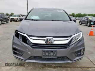 2019 Honda Odyssey EX-L with VIN 5FNRL6H74KB069409, listed as a Copart auction lot 55493135 with 38,451 mi miles and Salvage Title. Bid and sale history available at carsss.com. Image 5.
