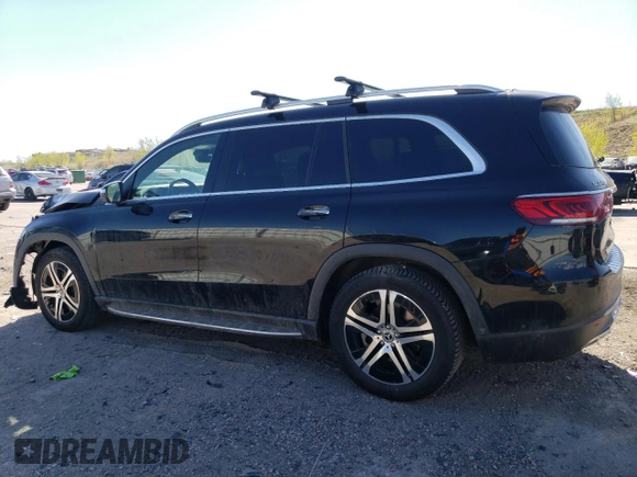2020 Mercedes-Benz GLS 450 z VIN 4JGFF5KE6LA132513, wystawiony jako Copart lot #53993955 z przebiegiem 76 140 mil mil oraz Szkoda całkowita • Salvage title. Historia ofert i sprzedaży dostępna na DreamBid. Obrazek 2.