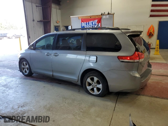 2011 Toyota Sienna LE AAS with VIN 5TDKK3DC8BS094296, listed as a Copart auction lot 85596894 with 156,952 mi miles and Salvage title. Bid and sale history available at DreamBid. Image 2.