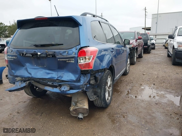 2015 Subaru Forester 2.5i Touring with VIN JF2SJAUC6FH440333, listed as a IAAI auction lot 41414701 with 115,223 mi miles. Bid and sale history available at carsss.com. Image 4.
