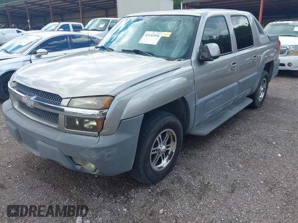 2002 Chevrolet Avalanche with VIN 3GNEC13T82G116769, listed as a IAAI auction lot 42143494 with 1,753,061 mi miles and . Bid and sale history available at DreamBid. Image 2.