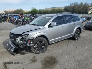 2018 Dodge Journey Crossroad z VIN 3C4PDDGG9JT387097, wystawiony jako Copart lot #54342125 z przebiegiem 92 420 mil mil oraz Szkoda całkowita • Salvage title. Historia ofert i sprzedaży dostępna na DreamBid. Obrazek 1.