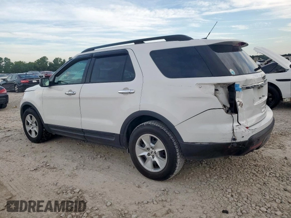2013 Ford Explorer with VIN 1FM5K7B82DGA33327, listed as a Copart auction lot 62331845 with 113,245 mi miles and Salvage title. Bid and sale history available at DreamBid. Image 2.