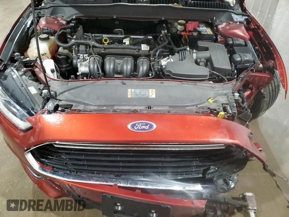 2014 Ford Fusion SE with VIN 3FA6P0H77ER303457, listed as a Copart auction lot 51912095 with 51,806 mi miles and Salvage Title. Bid and sale history available at DreamBid. Image 11.