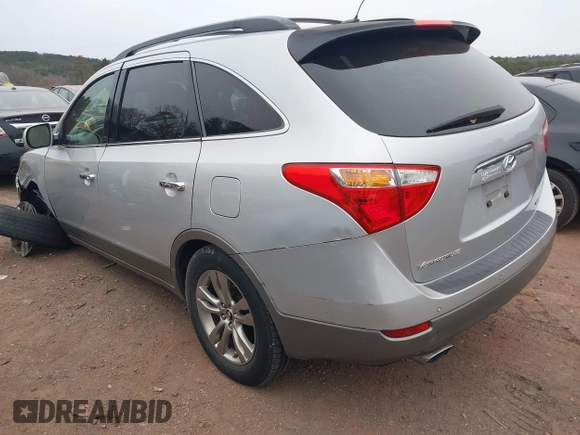 2012 Hyundai Veracruz Limited with VIN KM8NU4CCXCU195458, listed as a IAAI auction lot 41378578 with 224,646 mi miles and . Bid and sale history available at DreamBid. Image 3.