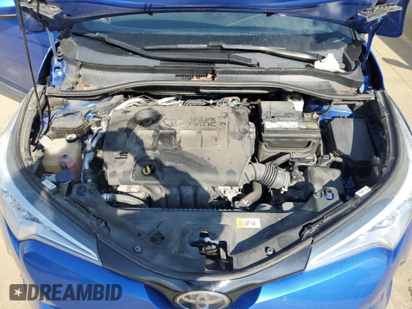 2018 Toyota C-HR XLE with VIN NMTKHMBX8JR037684, listed as a Copart auction lot 50486505 with 103,243 mi miles and Salvage Title. Bid and sale history available at DreamBid. Image 12.