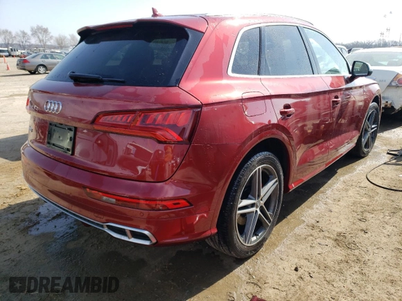 2018 Audi SQ5 Prestige with VIN WA1C4AFY9J2052733, listed as a Copart auction lot 44682114 with 132,624 mi miles and . Bid and sale history available at DreamBid. Image 3.