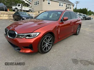 2022 BMW 3 Series 330i z VIN 3MW5R1J04N8C24737, wystawiony jako Copart lot #60651665 z przebiegiem 59 638 mil mil oraz Czysty tytuł • Clean title. Historia ofert i sprzedaży dostępna na DreamBid. Obrazek 1.