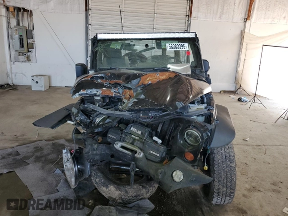 2007 Jeep Wrangler X с VIN 1J4FA24127L193177, выставлен на аукционе Copart как лот 58383395 с пробегом Не указан миль и Списание • Salvage title. История ставок и продаж доступна на DreamBid. Изображение 5.
