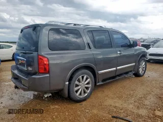 2009 Infiniti QX56 with VIN 5N3AA08DX9N902005, listed as a Copart auction lot 60665925 with 191,472 mi miles and Salvage title. Bid and sale history available at DreamBid. Image 3.