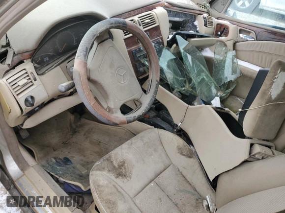 1998 Mercedes-Benz E-Class with VIN WDBJF65F4WA619026, listed as a Copart auction lot 42602915 with 202,430 mi miles and Salvage Title. Bid and sale history available at carsss.com. Image 8.