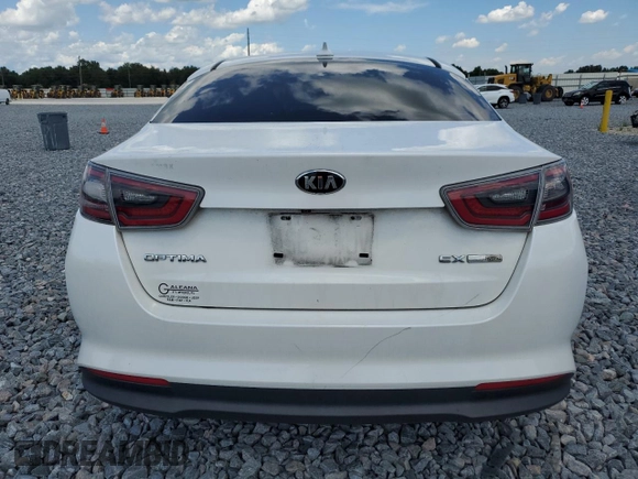 2015 Kia Optima EX with VIN KNAGN4AD7F5091558, listed as a Copart auction lot 62286205 with Not provided miles and Clean title. Bid and sale history available at DreamBid. Image 6.
