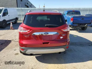 2014 Ford Escape Titanium with VIN 1FMCU9JX5EUB77527, listed as a Copart auction lot 49103665 with 105,438 mi miles and Non Repairable. Bid and sale history available at carsss.com. Image 6.
