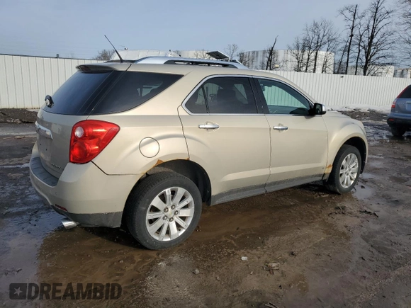 2010 Chevrolet Equinox LTZ with VIN 2CNFLGEY3A6220584, listed as a Copart auction lot 49052525 with 121,427 mi miles and Salvage Title. Bid and sale history available at DreamBid. Image 3.