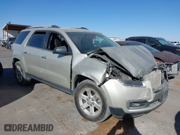 2016 GMC Acadia SLE with VIN 1GKKRPKDXGJ300614, listed as a IAAI auction lot 41379067 with 150,945 mi miles. Bid and sale history available at carsss.com. Image 1.