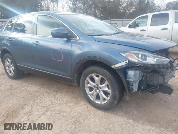 2014 Mazda CX-9 Touring with VIN JM3TB2CA0E0427183, listed as a IAAI auction lot 41734192 with 93,272 mi miles and . Bid and sale history available at carsss.com. Image 1.