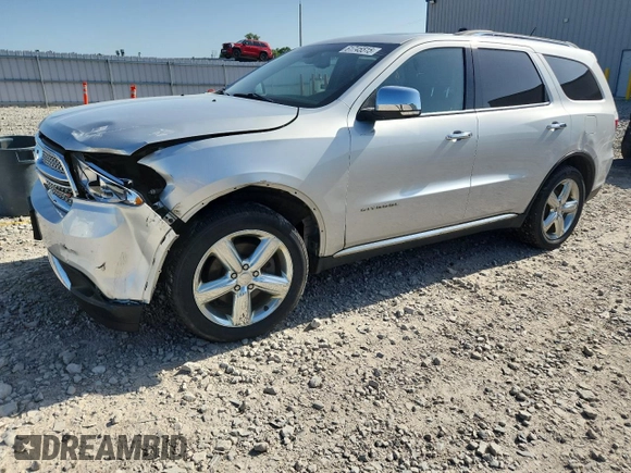 2013 Dodge Durango Citadel with VIN 1C4RDJEG7DC517761, listed as a Copart auction lot 61745515 with 175,810 mi miles and Clean title. Bid and sale history available at DreamBid. Image 1.