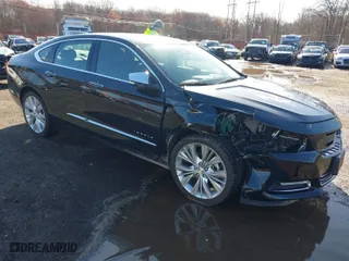 2020 Chevrolet Impala Premier with VIN 1G1105S3XLU115767, listed as a IAAI auction lot 41849228 with 6,818 mi miles. Bid and sale history available at carsss.com. Image 1.