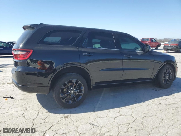 2022 Dodge Durango GT Plus with VIN 1C4RDJDG8NC193156, listed as a Copart auction lot 48106165 with 49,771 mi miles and Clean Title. Bid and sale history available at carsss.com. Image 3.
