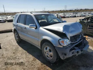 2003 Mercedes-Benz M 350 with VIN 4JGAB57E53A411711, listed as a Copart auction lot 85751154 with 114,483 mi miles and Salvage Title. Bid and sale history available at DreamBid. Image 4.