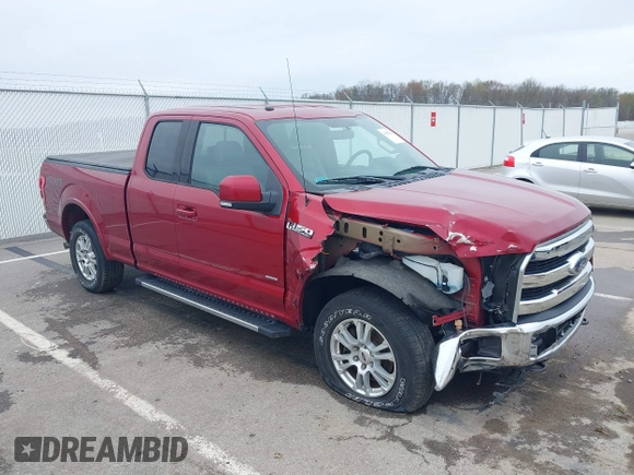 2016 Ford F-150 XLT with VIN 1FTFX1EG7GFA61712, listed as a IAAI auction lot 41956924 with 91,129 mi miles and . Bid and sale history available at carsss.com. Image 1.